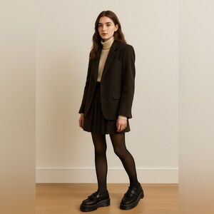 Dr. Martens Adrian Quad Tassel Loafers – Black Leather Women’s 7 Dark Academia